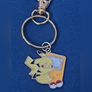 Pikach with Poké Ball Keychain